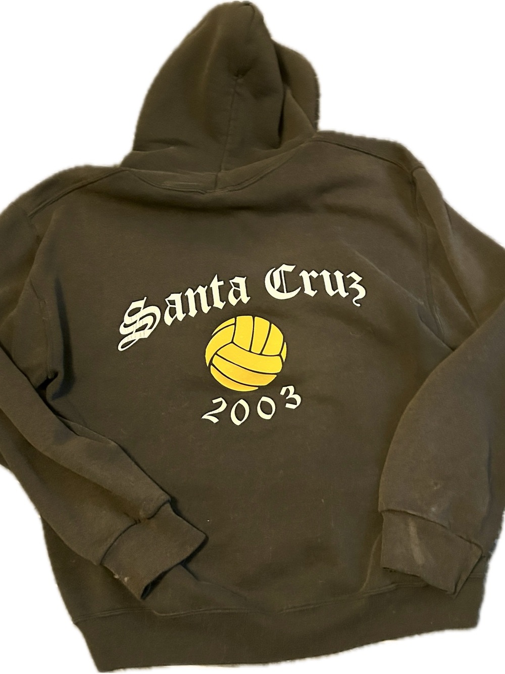 Vtg 2003 Russell Athletic Santa Cruz Water Polo Hoodie Y2K Vintage Men Size M/L